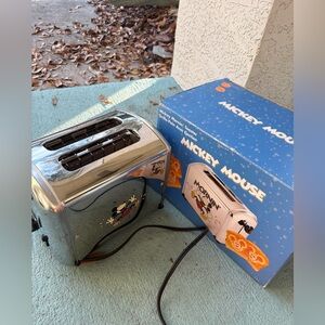 Vintage Mickey Mouse Toaster